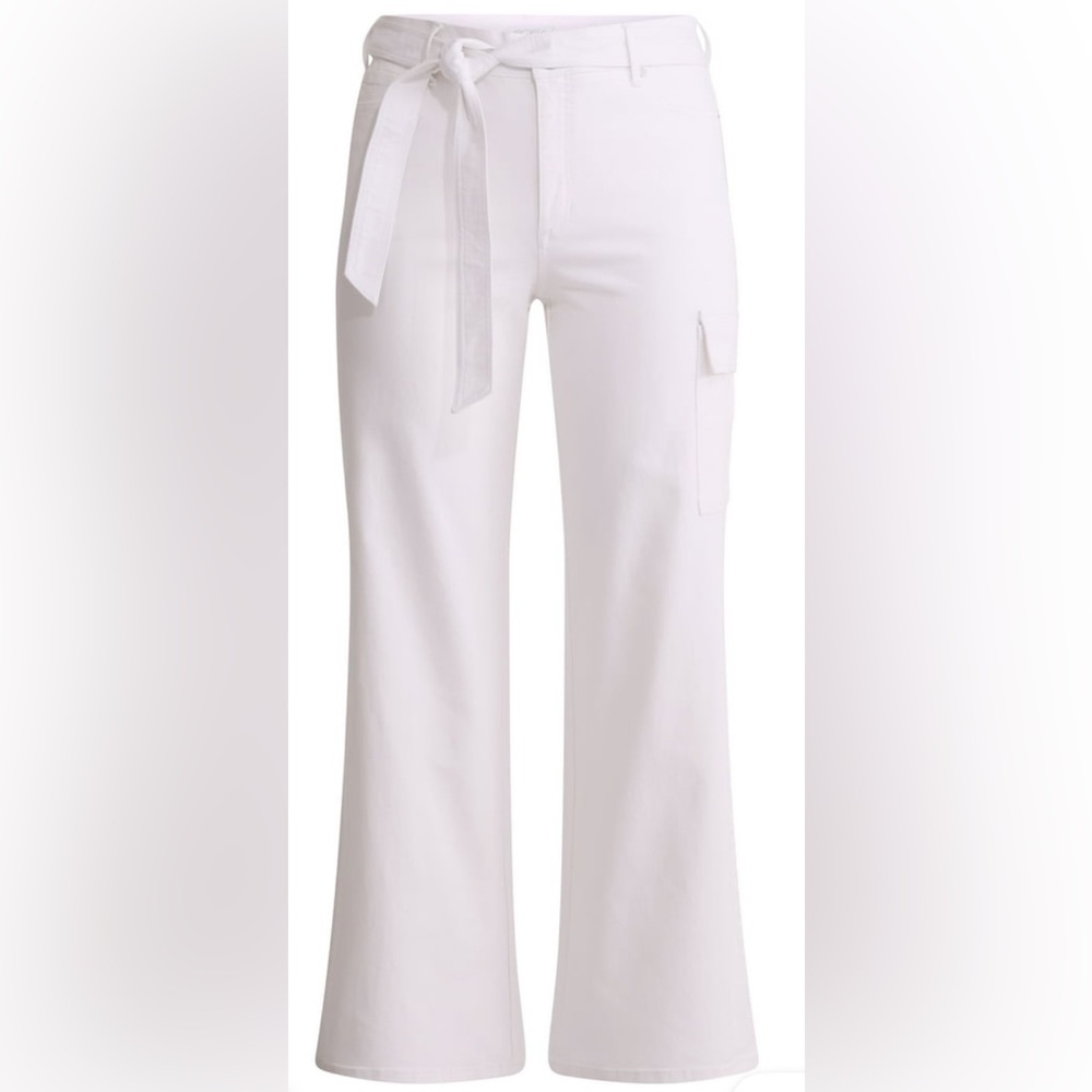 Sofia by Sofia Vergara White Wide Leg Pants
